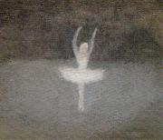 Clarice Beckett Dying Swan Germany oil painting artist